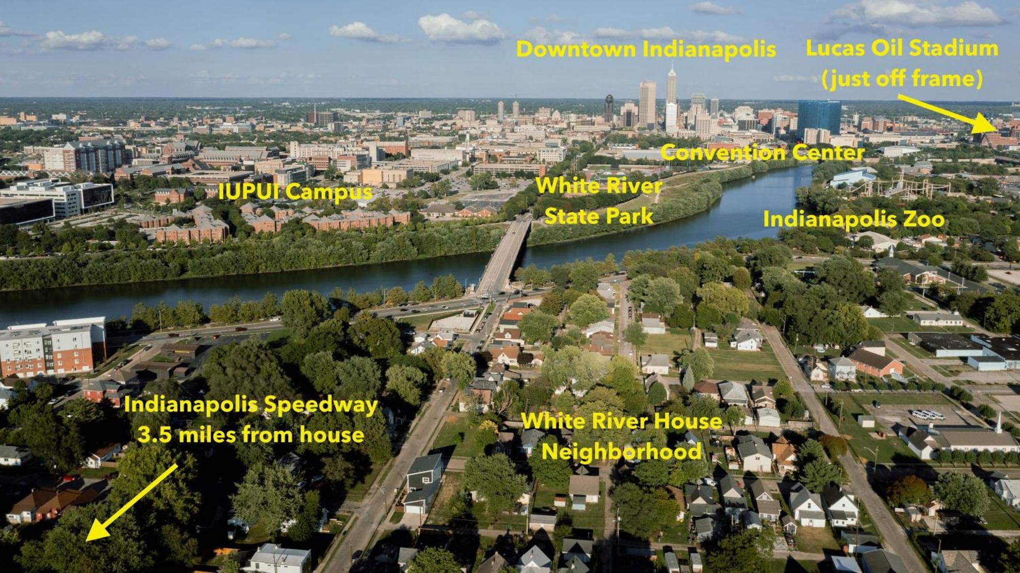 5 Mins To Speedway! Walk To Zoo, Wr Park, Iupui! Βίλα Ινδιανάπολη Εξωτερικό φωτογραφία
